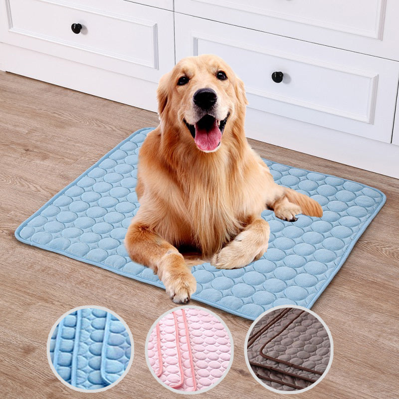 Pet Summer Silk Cooling Pad Mat