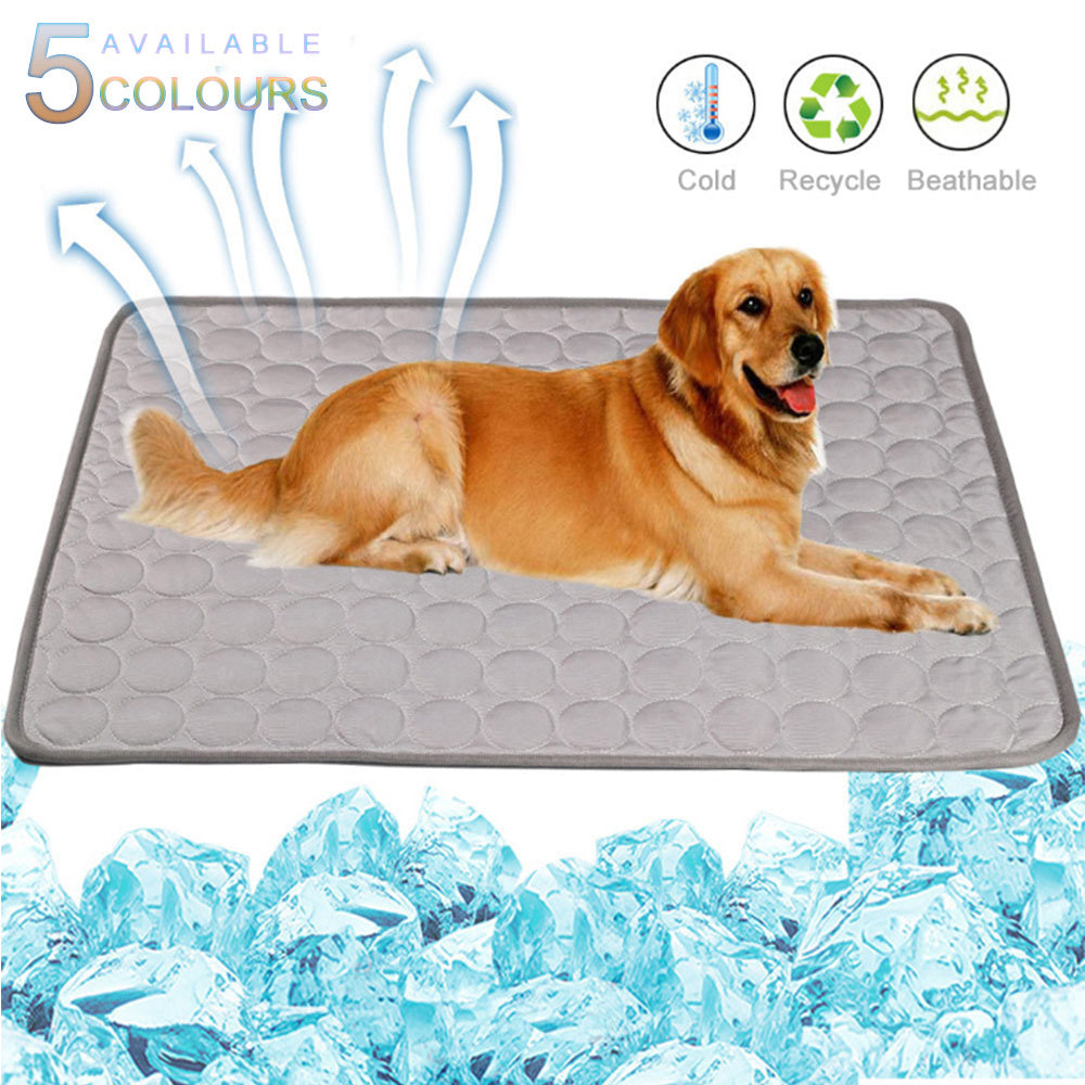 Pet Summer Silk Cooling Pad Mat