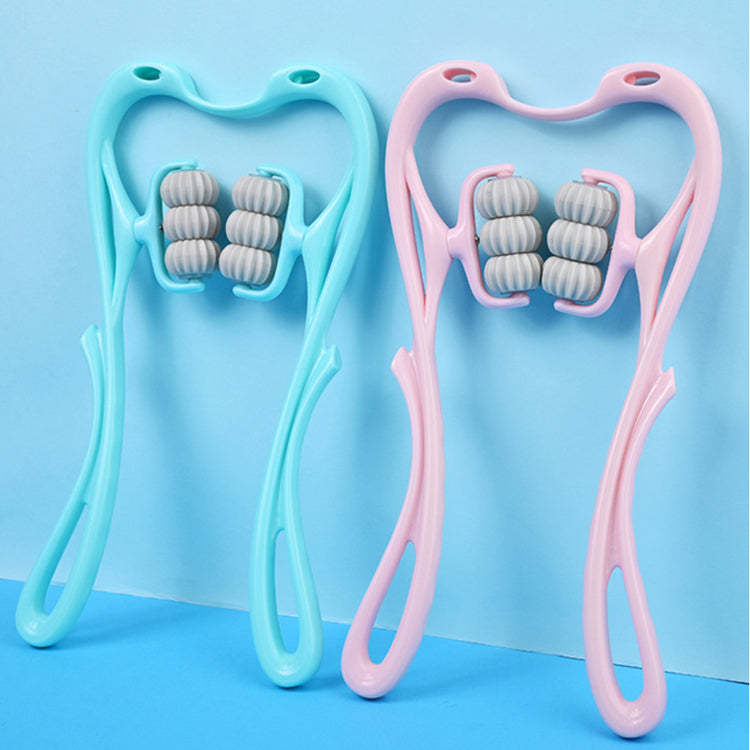 Handheld Manual Neck Massage Roller Tool