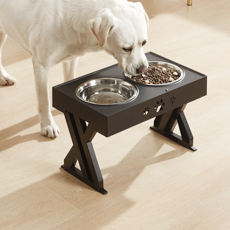 Lift Pet Bowls Stainless Steel Dog Food Feeder