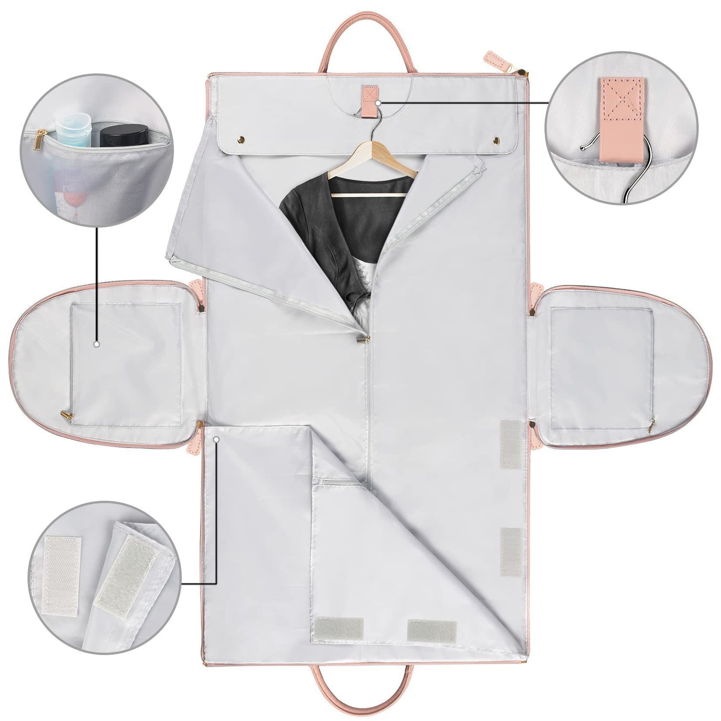 Women’s Easy Carry Travel Bag for Clothes & Trips