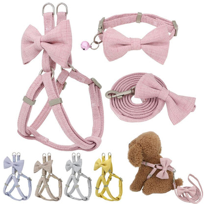 Complete Pet Harness Leash and Collar Set