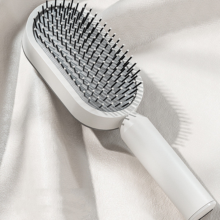 Easy Use Self-Cleaning Hair Brush for Daily Care