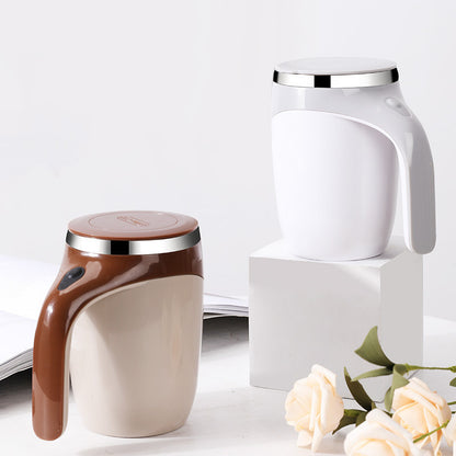 Portable Electric Mixing Mug for Hot Drinks