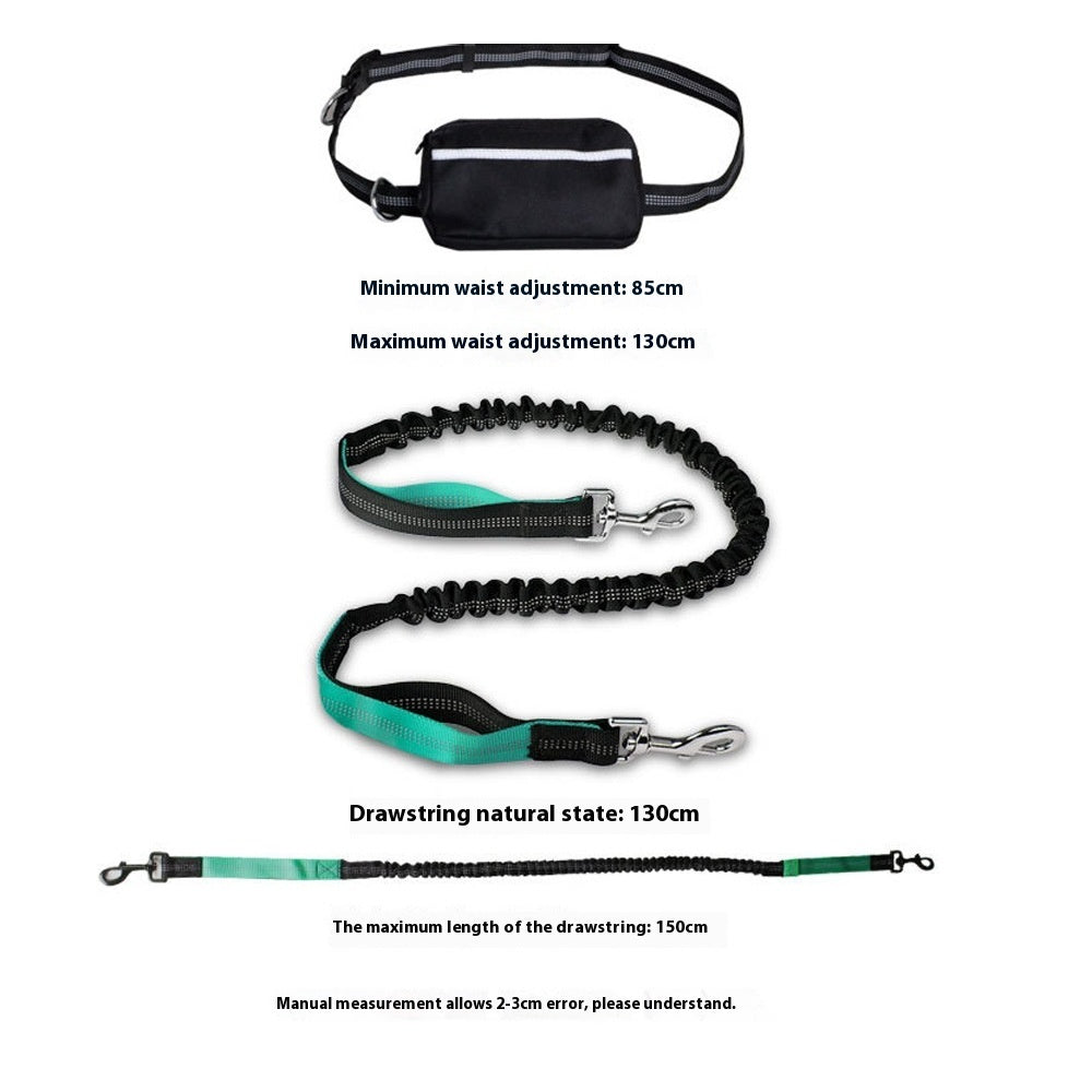 Adjustable Hands-Free Dog Leash for Running
