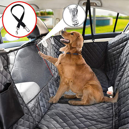 Waterproof Pet Seat Cover for Car Mesh Window