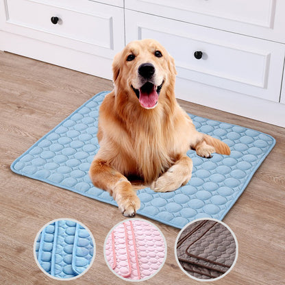 Pet Summer  Silk Cooling Pad Mat