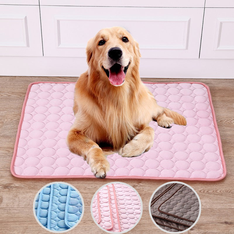 Pet Summer  Silk Cooling Pad Mat