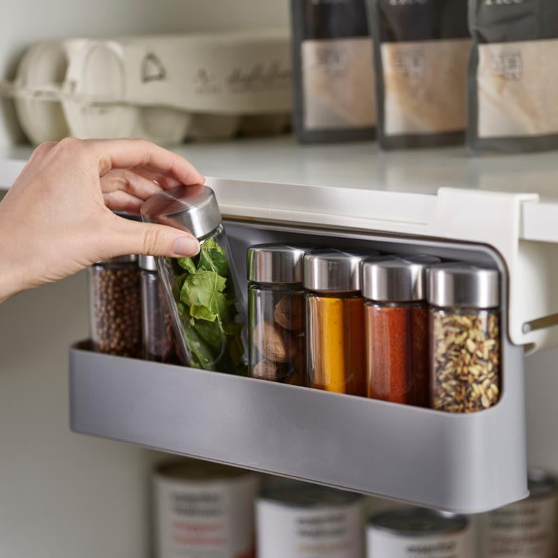 Kitchen Hanging Rack for Seasoning Bottles