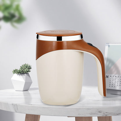 Portable Electric Mixing Mug for Hot Drinks