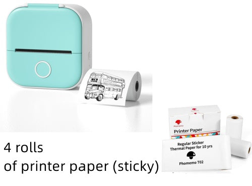 Mobile Portable Photo Label Printer Bluetooth