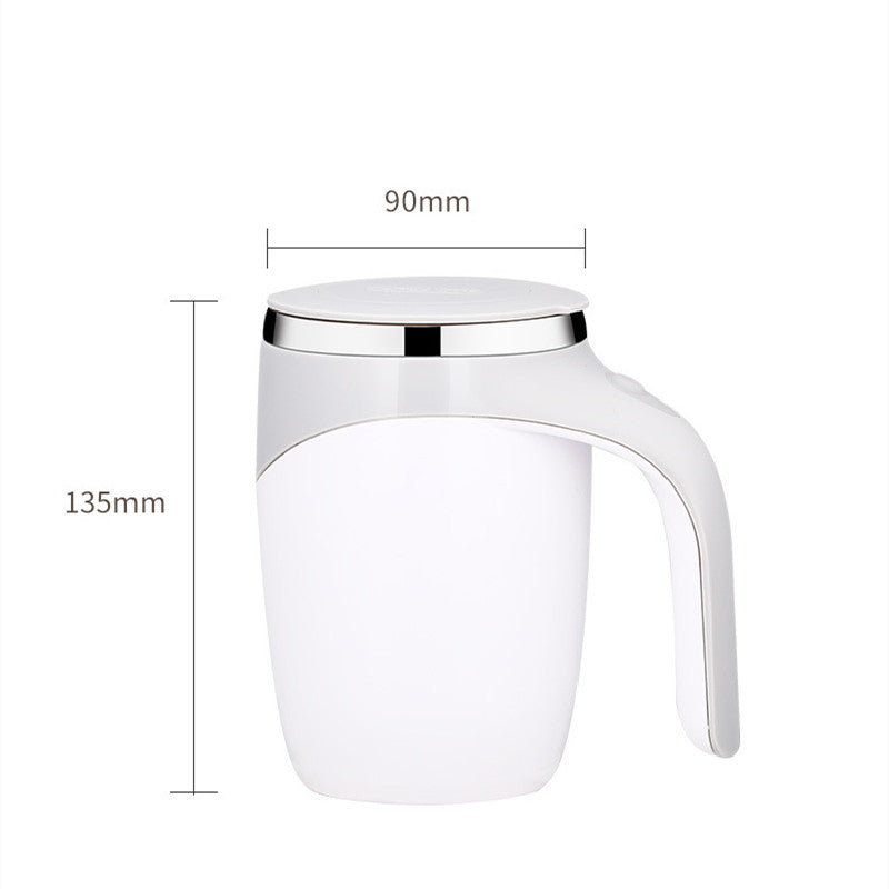 Portable Electric Mixing Mug for Hot Drinks