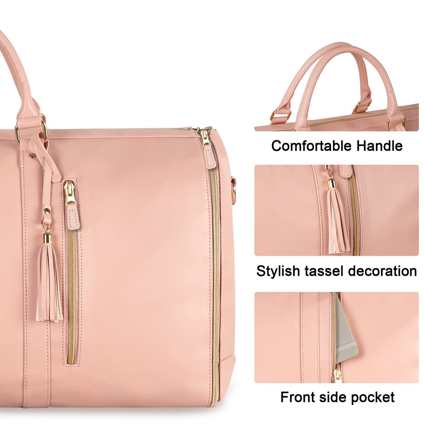 Women’s Easy Carry Travel Bag for Clothes & Trips