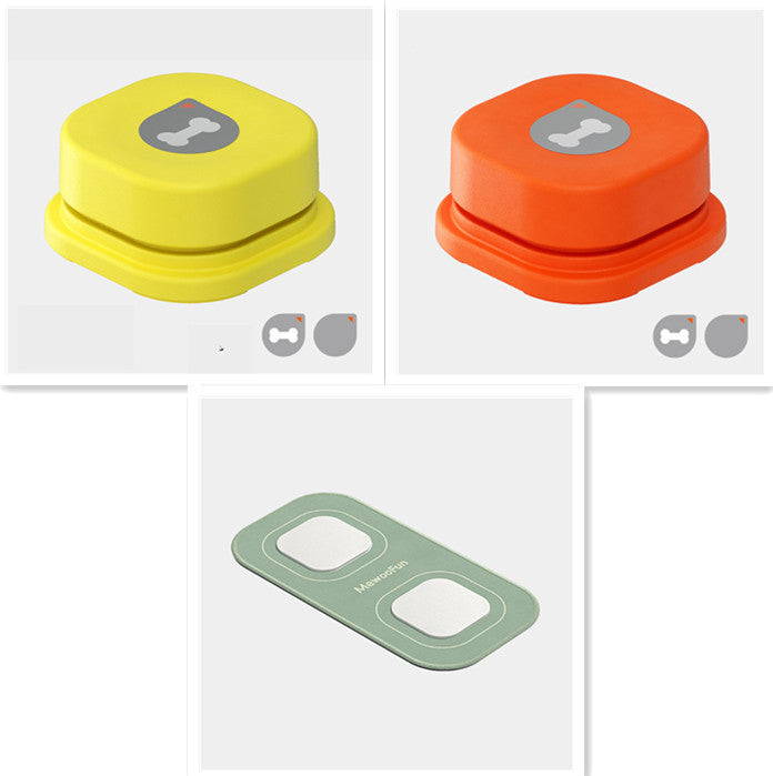 Pet Recordable Training Buzzers with Sounds