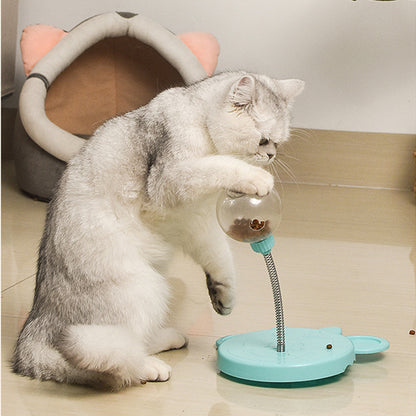 Interactive Cat Puzzle Food Leaking Ball Toy
