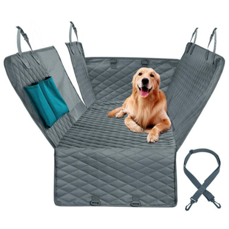 Waterproof Pet Seat Cover for Car Mesh Window