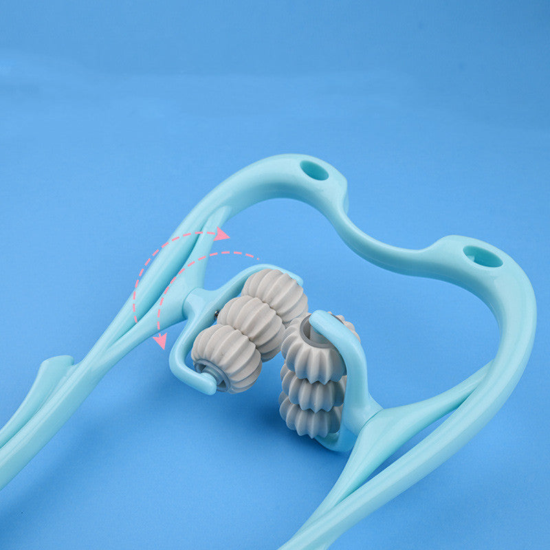 Handheld Manual Neck Massage Roller Tool