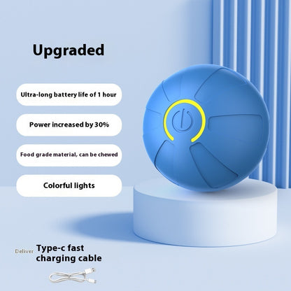 Electric Rubber Ball Toy Ball  For Pet Fun Play