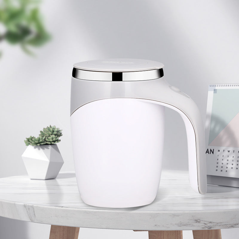 Portable Electric Mixing Mug for Hot Drinks