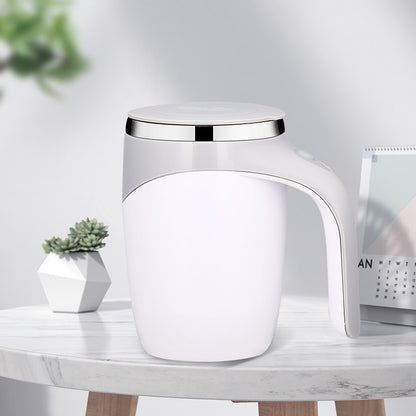 Portable Electric Mixing Mug for Hot Drinks