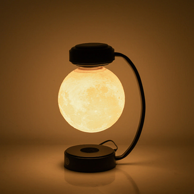 Rotating Moon Lamp with Soft Night Light