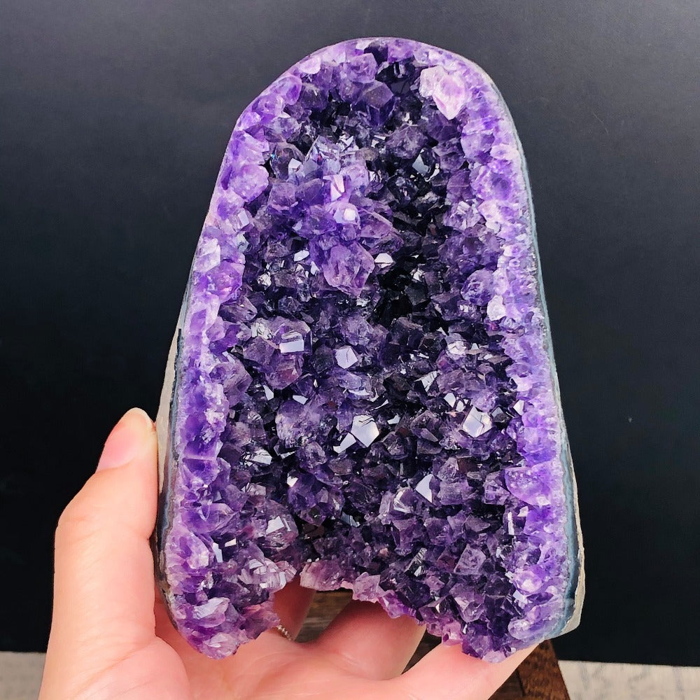 Natural Amethyst Geode Crystal Healing Stone