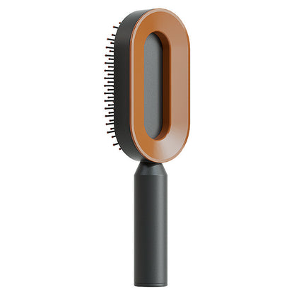 Easy Use Self-Cleaning Hair Brush for Daily Care