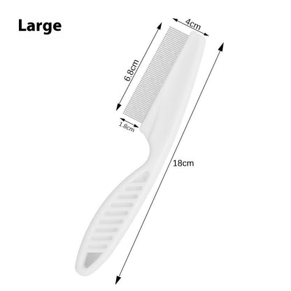 Removes Pet Fleas Loose With Hair Brush Tool