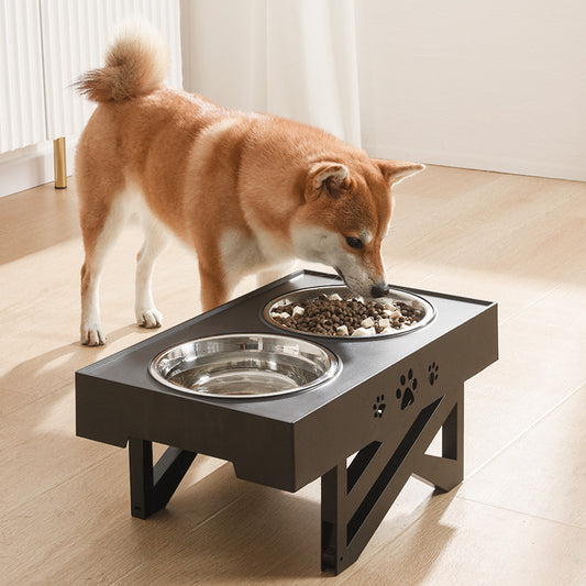 Lift Pet Bowls Stainless Steel Dog Food Feeder