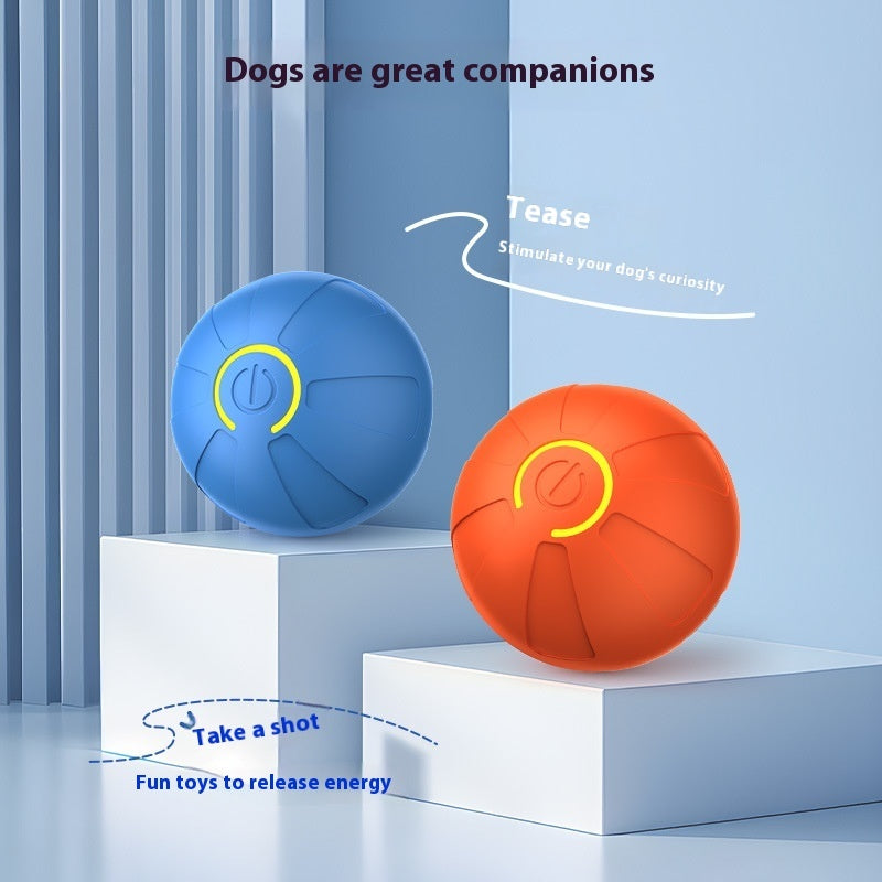 Electric Rubber Ball Toy Ball  For Pet Fun Play