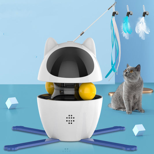 Automatic Moving Cat Toy with Smart Sensor