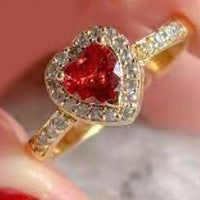 One-Stroke Couple Ring and Bracelet Gift Set
