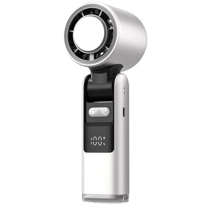 USB Mini Turbo Fan with Display Easy to Carry