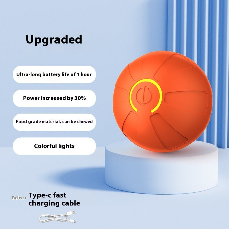 Electric Rubber Ball Toy Ball  For Pet Fun Play