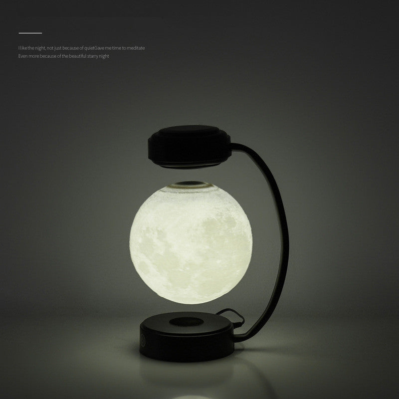 Rotating Moon Lamp with Soft Night Light