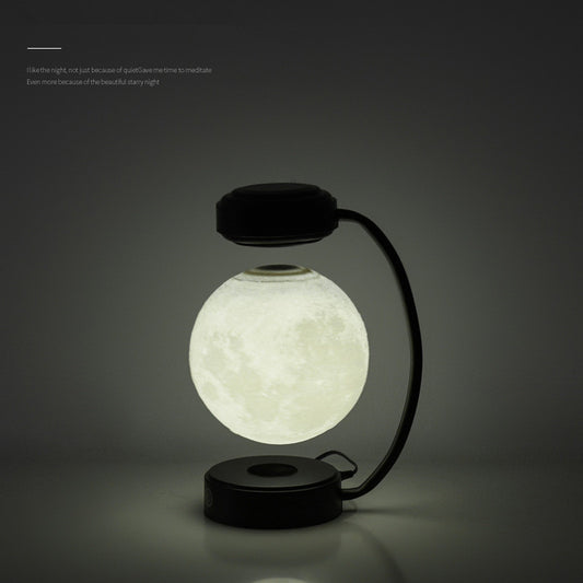 Rotating Moon Lamp with Soft Night Light