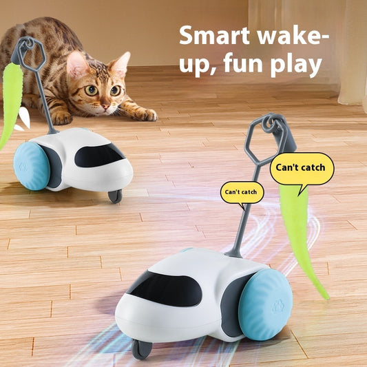 Smart Motion Gravity Running Cat Toy Fun