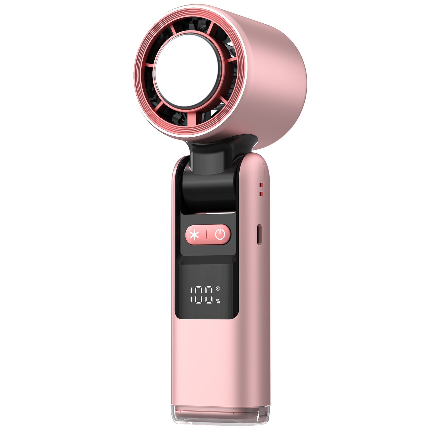 USB Mini Turbo Fan with Display Easy to Carry