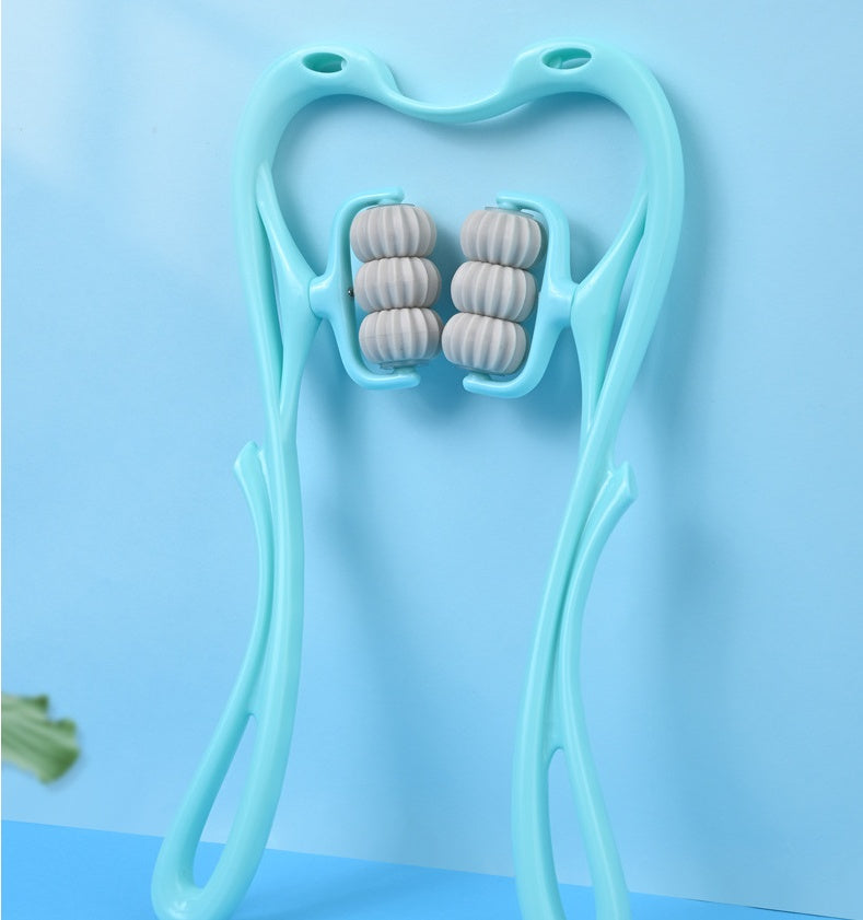 Handheld Manual Neck Massage Roller Tool