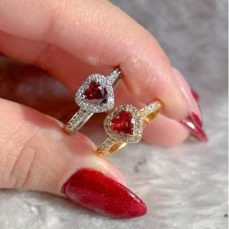 One-Stroke Couple Ring and Bracelet Gift Set