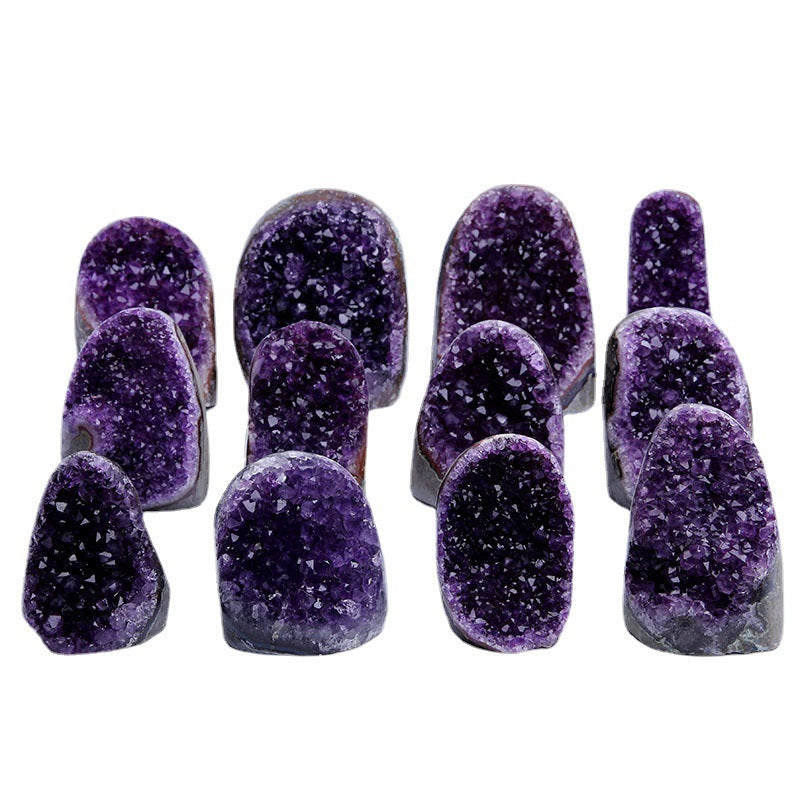 Natural Amethyst Geode Crystal Healing Stone