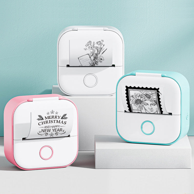 Mobile Portable Photo Label Printer Bluetooth