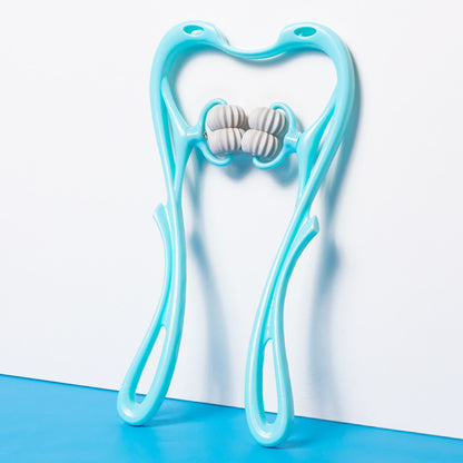Handheld Manual Neck Massage Roller Tool