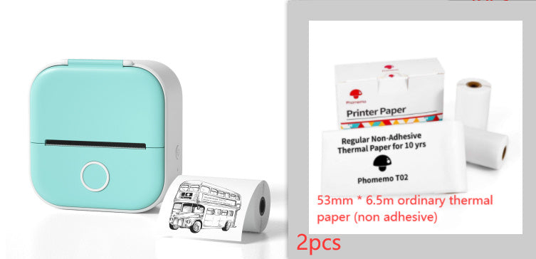 Mobile Portable Photo Label Printer Bluetooth