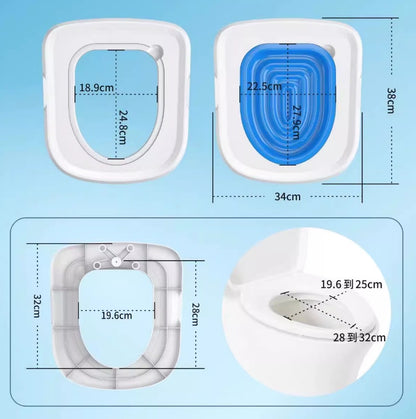 Best Plastic Cat Toilet Trainer with Mat Set