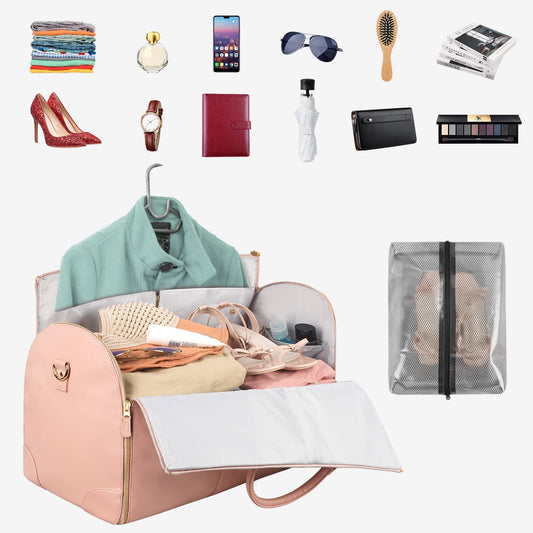 Women’s Easy Carry Travel Bag for Clothes & Trips