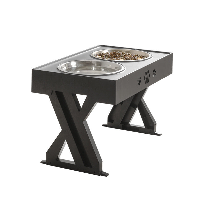 Lift Pet Bowls Stainless Steel Dog Food Feeder