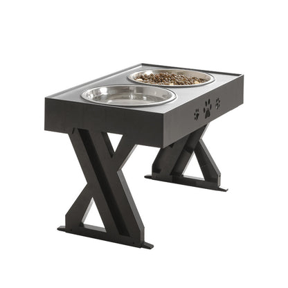 Lift Pet Bowls Stainless Steel Dog Food Feeder