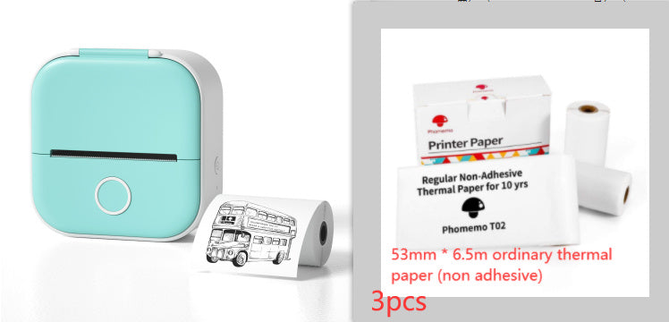 Mobile Portable Photo Label Printer Bluetooth