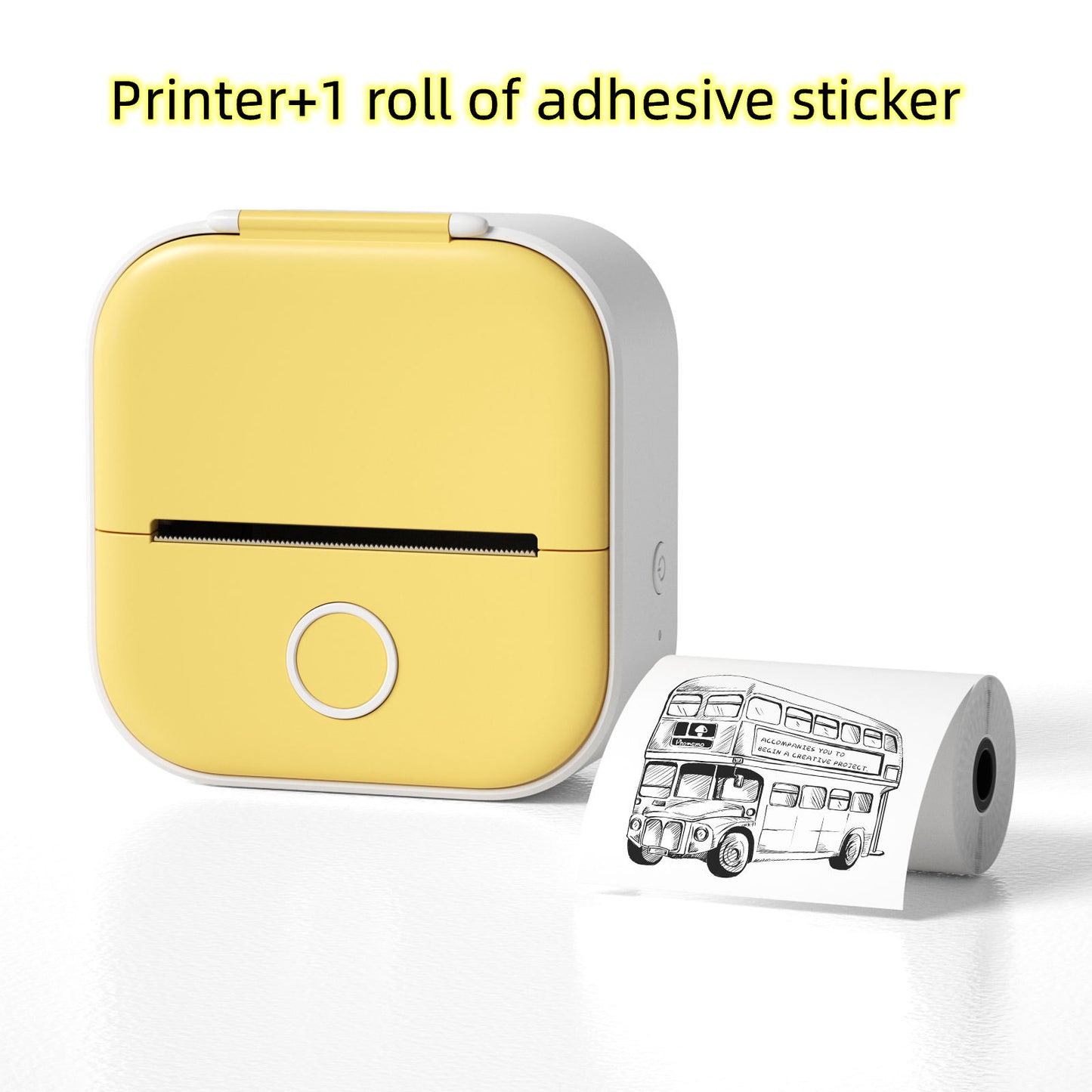 Mobile Portable Photo Label Printer Bluetooth